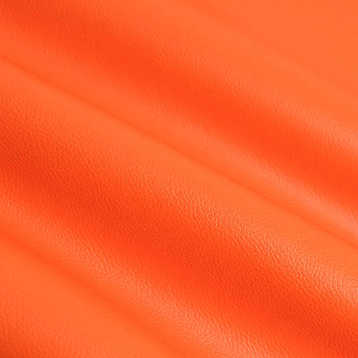 Orange Faux Leather - Bari - Maison Klem